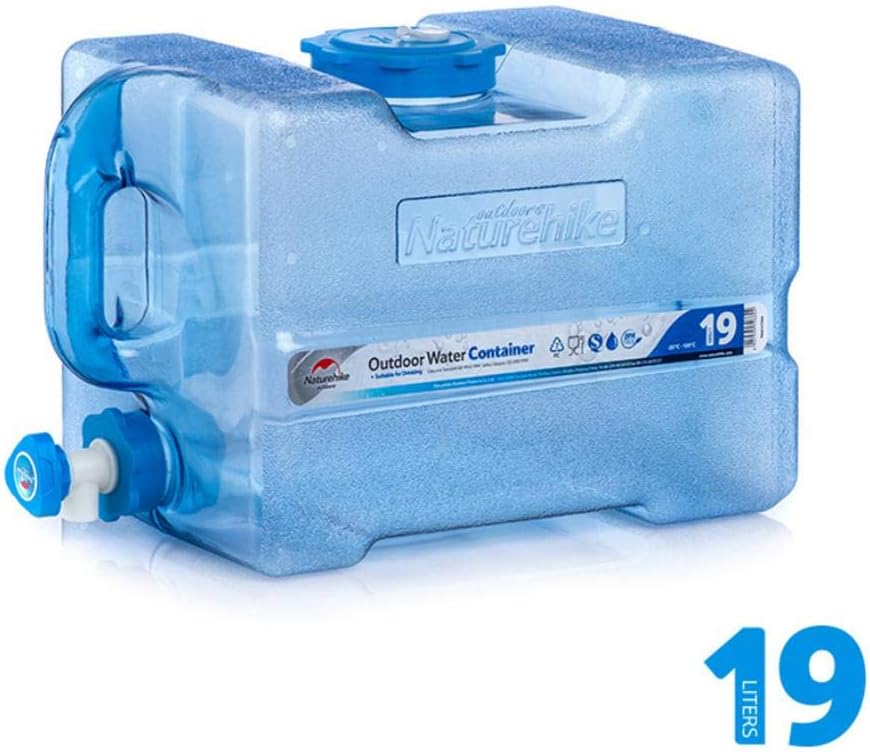 Contenedor de Agua, Tanque de Almacenamiento Agua de múltiples Funciones al Aire Libre