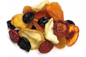 Fresh Quality Gourmet Dried Mixed Fruits | Enjoy a Great Burst of Multiple Juicy and Tasty Flavors | Packed with Nutrients | (5 LB) By Farm Fresh Nuts