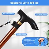 SupreGear Walking Stick Adjustable Folding Cane Khaki Lightweight 85-95 cm view 4