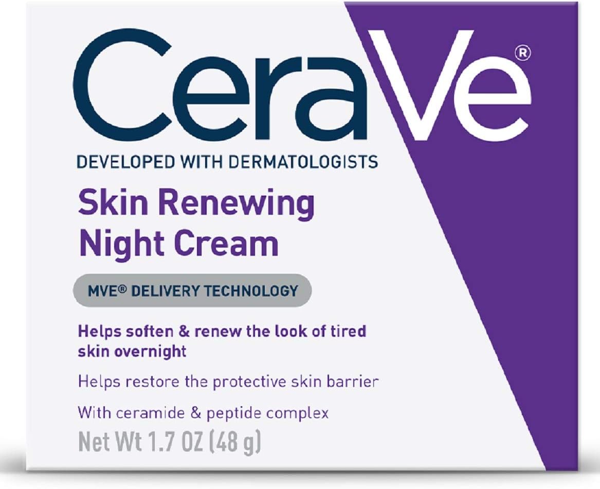 CeraVe Skin Renewing Night Cream, 50ml by CeraVe