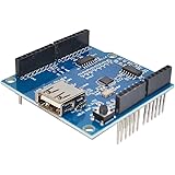 HiLetgo USB Host Shield for Arduino UNO MEGA 2560 Support Google Android ADK USB HUB