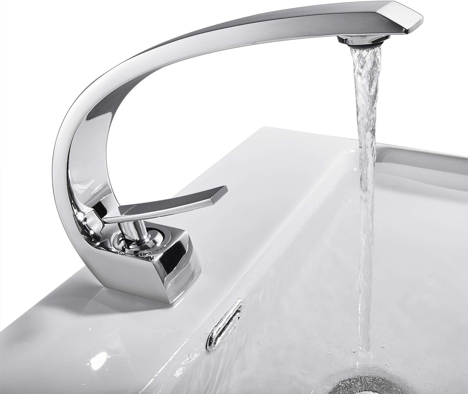 Bonade Chrom Waschtischarmatur Wasserhahn Bad Armatur Waschbecken Messing Einhebelmischer Mischbatterie Waschtisch Armaturen Fur Badezimmer Amazon De Baumarkt