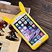 RAYTOP PIKACHU Yellow Soft Silicone Back Case Cover for Apple iPhone 6 4.7 Inches Protective Skin Jacket Cheap Kids Teen Girls Women Japanese Cartoon Cute Lovely