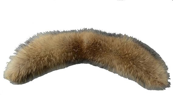 col fourrure amovible pour manteau