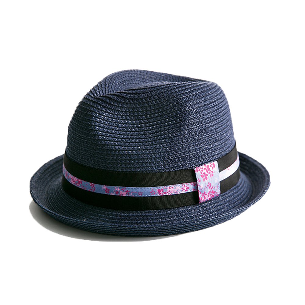 mens straw homburg hat