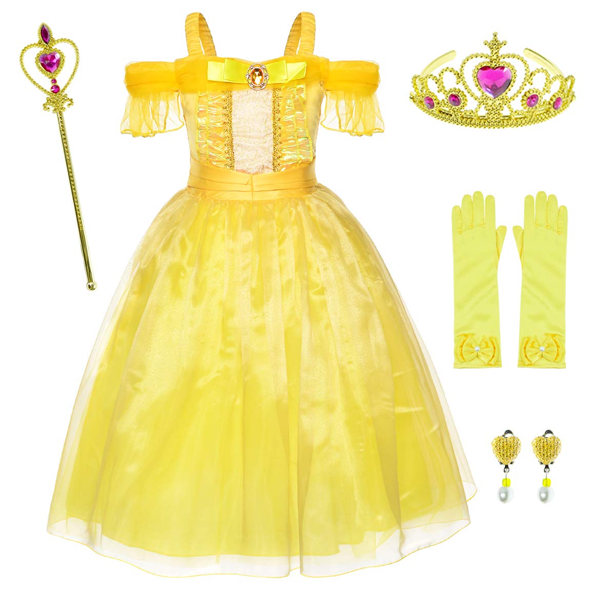 yellow birthday dress