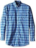 Wrangler Men's Big-Tall George Strait Long Sleeve Two Flap Pocket Shirt