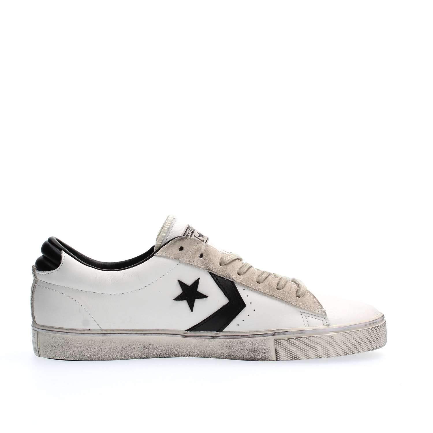 converse lifestyle pro leather vulc distressed ox