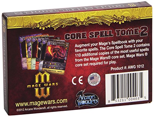 Mage Wars Core Spell Tome 2 Game