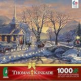 Thomas Kinkade Holiday Evening Sleigh Ride by Ceaco