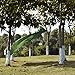 OUTRY Waterproof Multi-Purpose Tarp - Tent Stakes Included - Green- S - 4.9ft x 7.2ft / 1.5m x 2.2m, Lightweight Camping Picnic Ground Sheet Cover Cloth Mat Footprint Rain Fly Shelter Tarpaulin