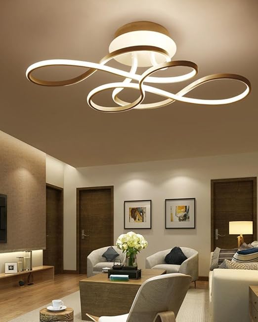 LED Modern Deckenleuchten Kreative Deckenlampe Persönlichkeit Weiß