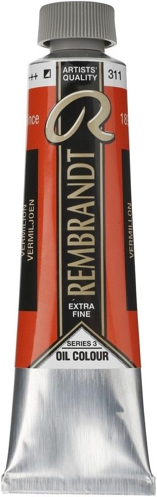 Rembrandt Paint Oil Vermillion, One Size