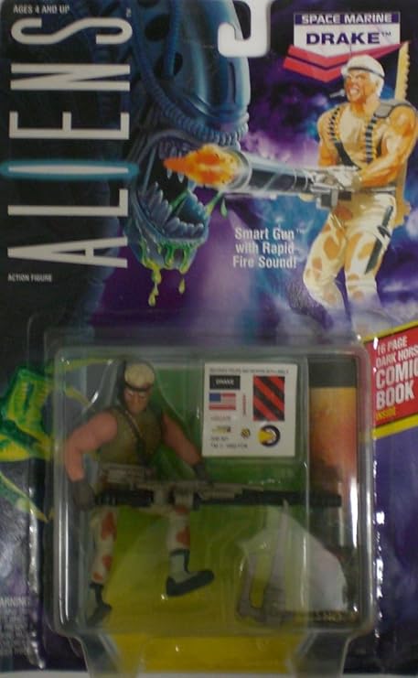 Amazon Aliens エイリアン アクションフィギュア シリーズ1 宇宙海兵隊ドレイク 単品 フィギュア 野村トーイ フィギュア ドール 通販
