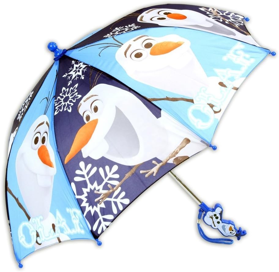 Dsiney Frozen Olaf Boy's Toddler Umbrella with 3d Handel