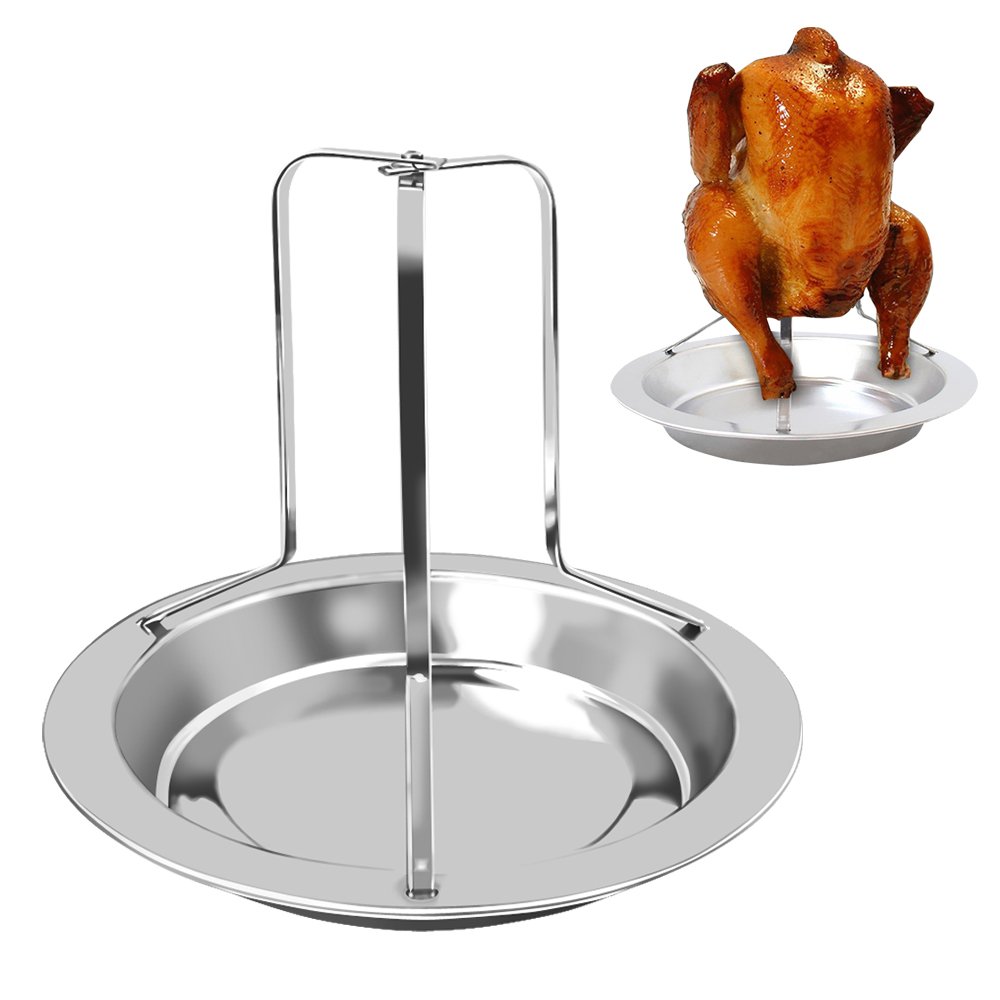 Buy KALREDE Can Chicken Holder Folding Stainless Steel Vertical Poultry Turkey Chicken Roaster