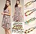 Hippie Love Flower Garland Crown Festival Wedding Hair Wreath Boho Floral Headband (White)
