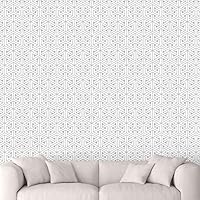 Wall Mural Geometric Pattern Removable Self-Adhesive Wallpaper Wall Decoration for Bedroom Living Room - 66x96 inches