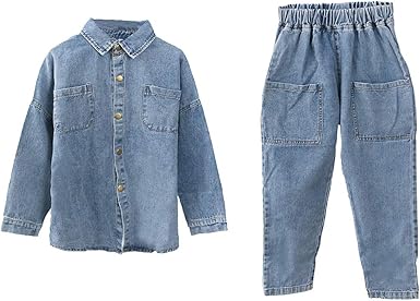 pants and denim jacket