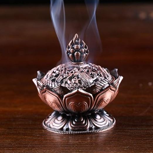 Amazon.com: YDYX Incense Burner, Home Decoration Vintage Lotus Shape