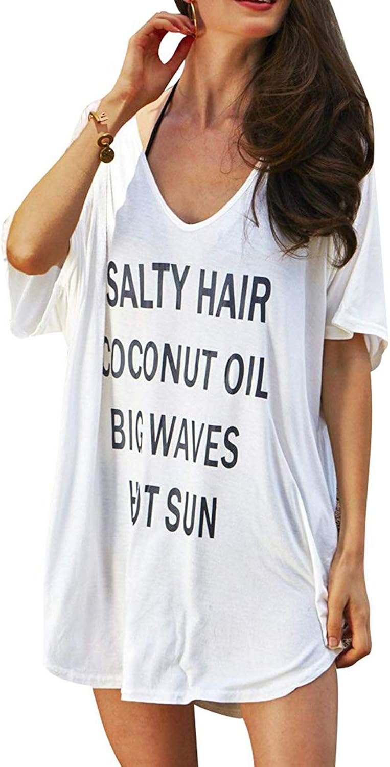 t shirt swim cover up