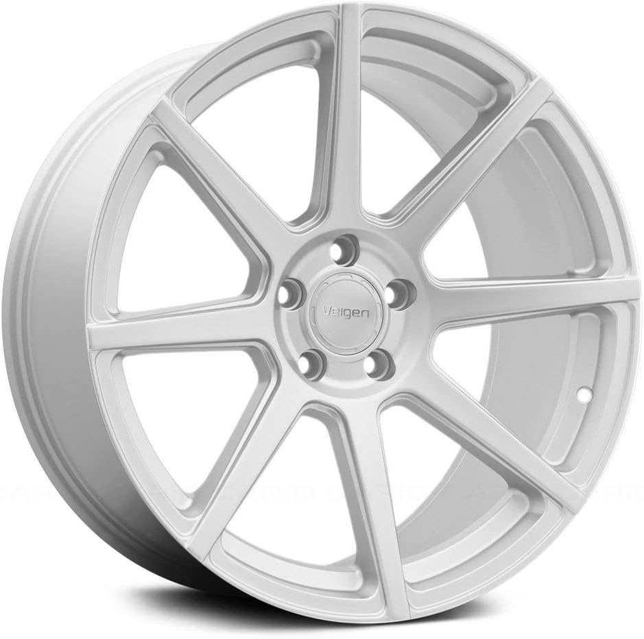 Velgen VMB8 Custom Wheel - 20x10.5, 25 Offset, 5x114.3 Bolt Pattern, 73.1mm Hub - Matte Silver Rim