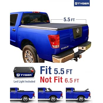 Assault 5050361 Soft Roll Up Vinyl Tonneau Cover For 04 15 Nissan Titan 5 7 Bed Well Wreapped Satyavir Com