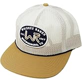 WHISKEY BENT HAT CO. Ranch Boss Full Mesh Adjustable Snapback Hat (Tan)