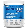 RSP NUTRITION AminoLean Pre Workout Powder, Amino Energy & Weight Management with Vegan BCAA Amino Acids, Natural Caffeine, Preworkout Boost for Men & Women, 30 Serv