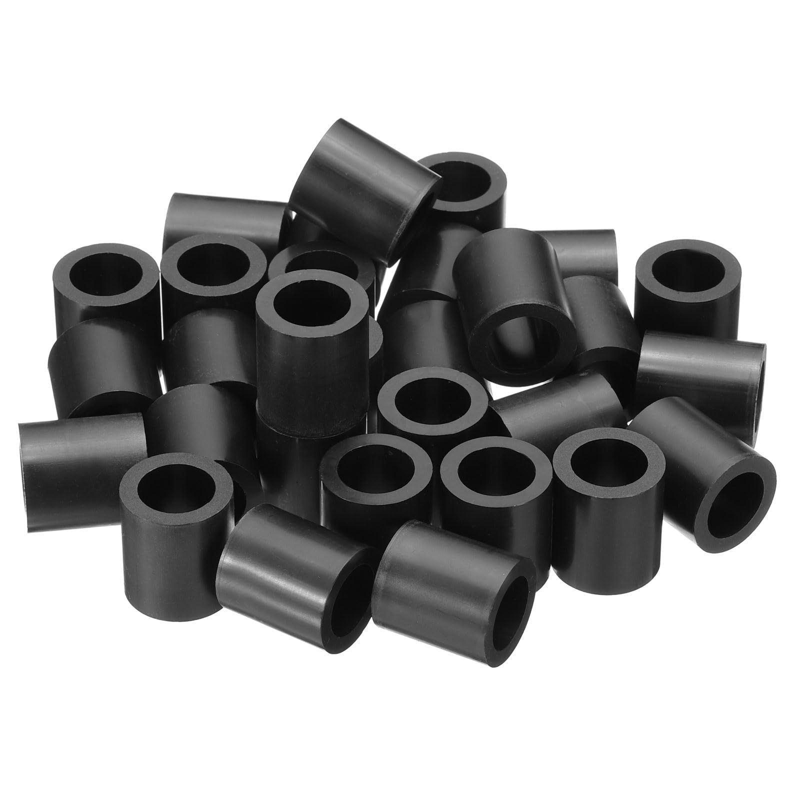 PATIKIL M12 Round Electrical Outlet ABS Spacers Washer, 30 Pcs 12.2mm ID, 18mm OD, 25mm Length Without Threaded,Switch and Receptacle Spacers Hardware for M12 Screws
