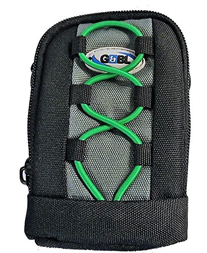 G&BL Bag Tie for Digital Camera - Black/Green