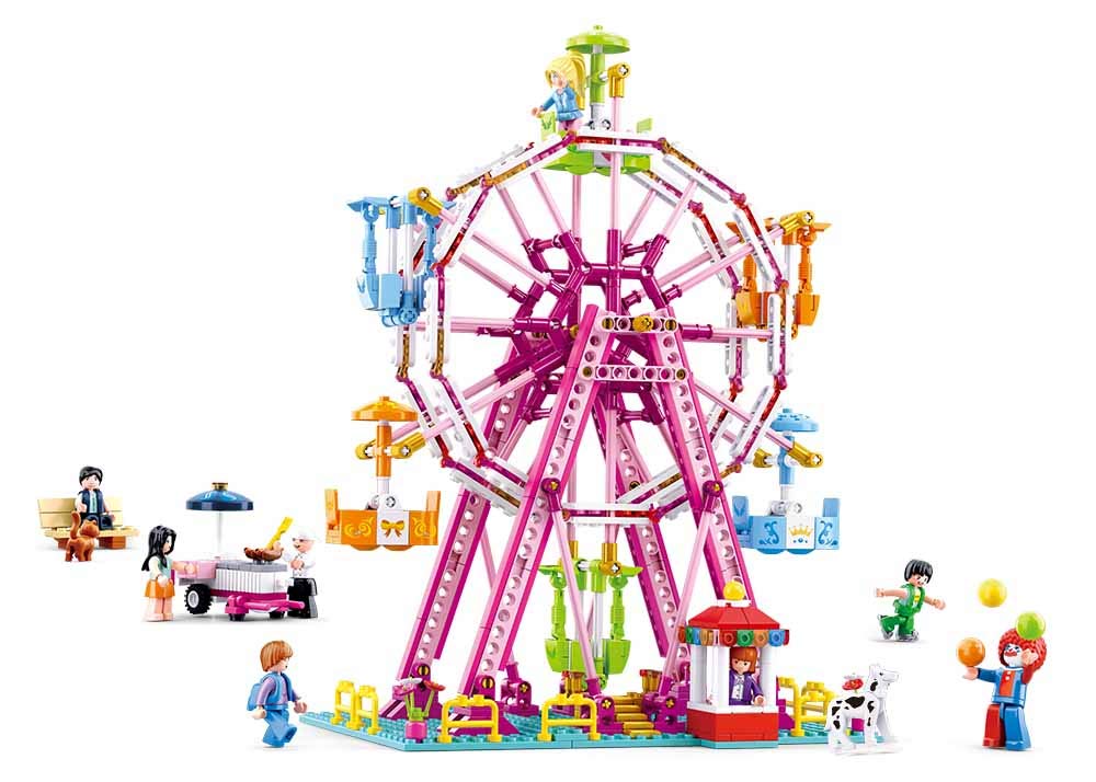 Sluban GIRLS DREAM-SKY WHEEL (789PCS)