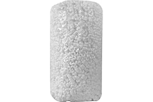 UBOXES UBMOVE Moving Packing Peanuts 3.5 cu. ft. (22.5 Gallons) S-Shaped Popcorn Cushion for Shipping (White)