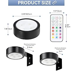 4-Pack Wireless Battery Operated Painting Light