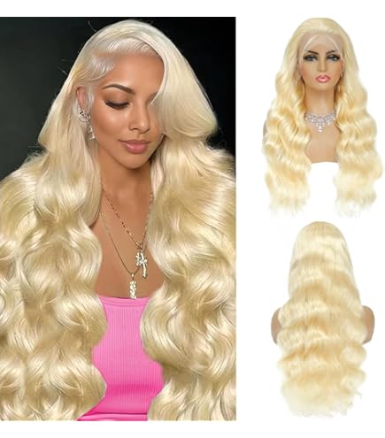 Amazon.com : Sweetie 14 Inch 613 13x4 Lace Front Wig Human  display picture 2