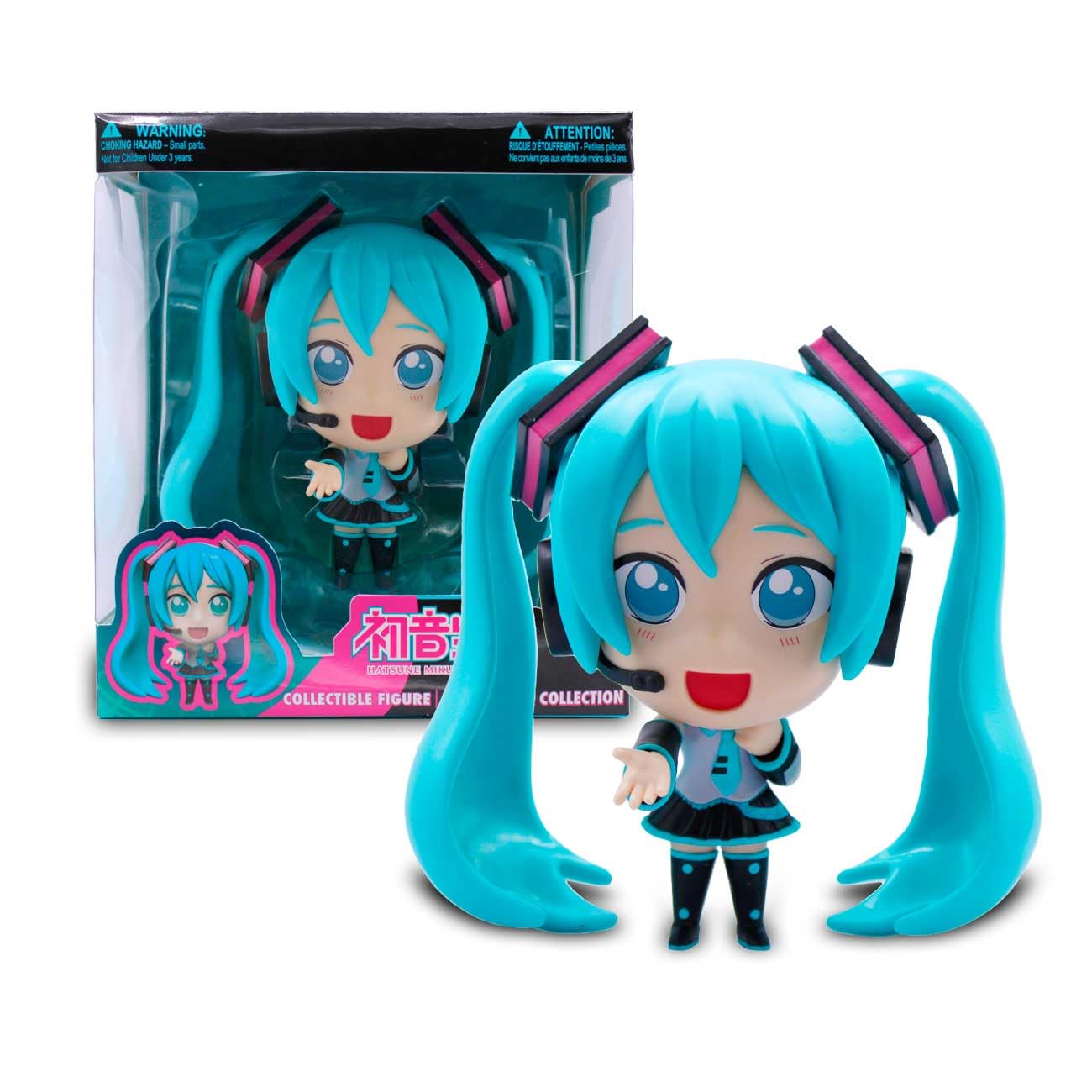Photo 1 of Hatsune Miku Collector Figure – 5? Standing Pose PVC Statue with Collector Window Box – Officially Licensed Just Toys Figure
