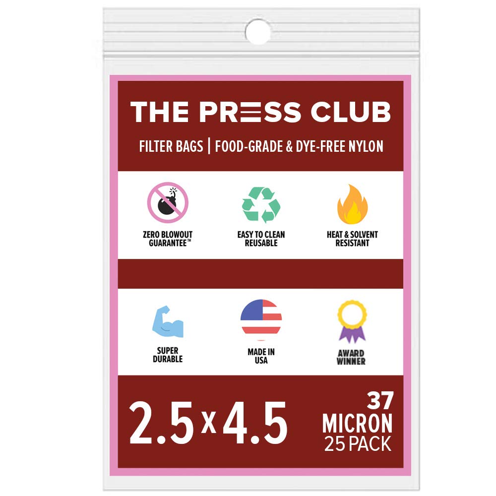 Tea Bag Filter • 2.5 by 4.5 inch • 25 Pack (37 micron)