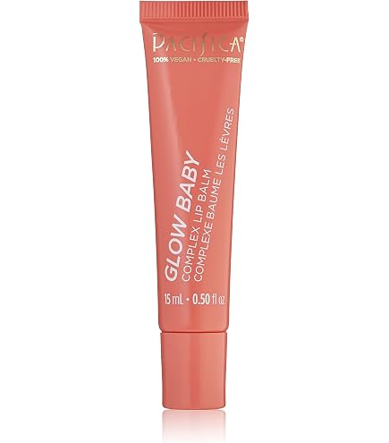 awake vitamin c lip balm Minimalist Brightening Lip | L-Ascorbic Acid 8% with E, Radianskin & Glycerine | For Smoker Lips| Women & Men Butyrospermum Parkii (Shea) Butter* Pacifica Hydrating Lip Balm Gift