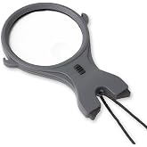Carson Lighted MagniLook 2.5x Power LED Lighted Pendant Magnifier with 4.5x Spot Lens (LK-30)