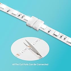 WENHSIN 10-Packs 4-Pin LED Connectors for LED Strip