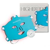 HigherDOSE Red Light Therapy Mask, FSA Eligible, FDA Cleared LED Face Mask | At-Home Red Light Therapy for Face, Near Infrared Red Light Therapy, Reduce Wrinkles, Fine Lines &amp; Skin Texture, Cordless