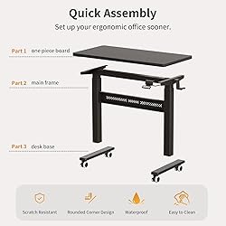 WALKINGDESK Mobile Walking Pad Desk with