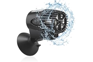 DaToo 800GPH Mini Aquarium Circulation Pump Ultra-quiet Fish Tank Wave Maker With Suction Cup 360 Degree Rotatable Aquarium Power Head Submersible Water Pump For Freshwater And Saltwater