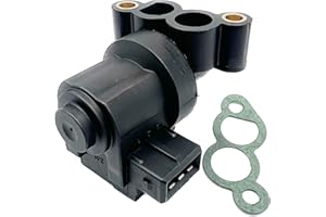 FainWan Idle Air Control Valve, 35150-02600 Idle Air Control Valve Compatible with Sonata, Santa Fe, Elantra, Tiburon, Tucson, Sportage, Sephia, Optima, Rio, Spectra