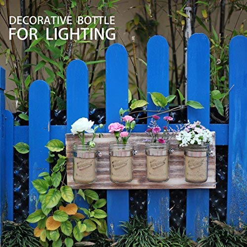 GBtroo Toothbrush Holders Mason Jar Farmhouse Decor Bathroom