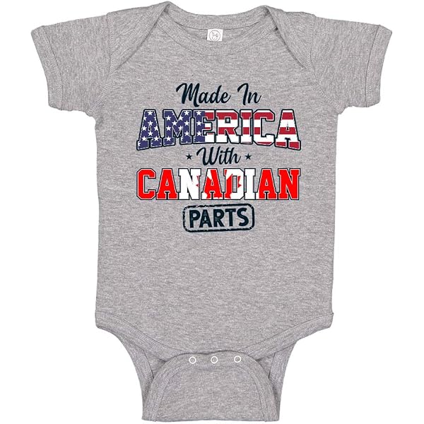 CafePress Made In America With Swedish Parts Baby Bodysuit - Cute Infant Romper Onesie