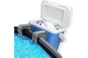 PAXISCH Insulated Hard Pool Cooler,Portable Poolside Cooler for Above Ground Pools,Freezer Accessories,Keeps Drinks Cold Up to 72 Hours,Fits for Poolside, Parties, Family Gatherings