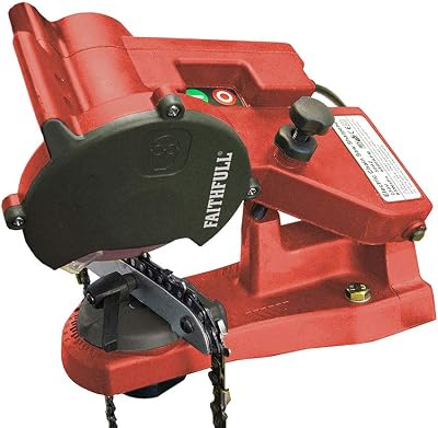 Faithfull Electric Chainsaw Sharpener 85W 230V Bench Mount Guide