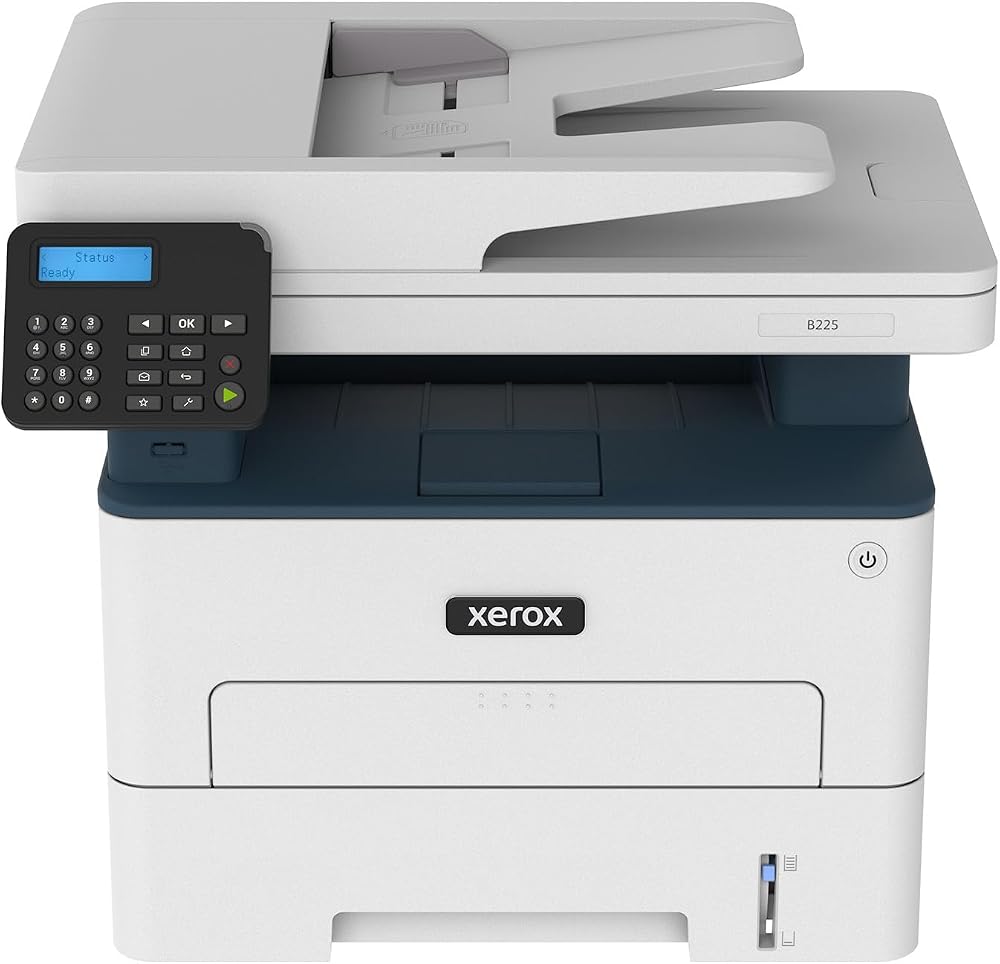 Xerox B225dni A4 Wireless Mono Printer 34ppm Duplex Scan Copy Print