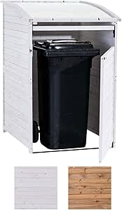 CLP Cobertizo para Contenedor de Basura 240L I Cobertizo Cubre